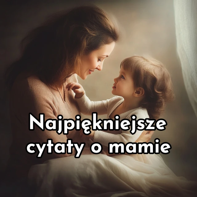 Najpiękniejsze cytaty o mamie